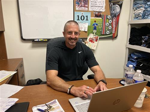 Athletic Director Josh Burt